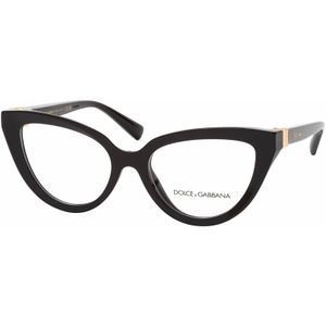 Dolce & Gabbana - DG3414 - Zonnebril - Zwart - Acetaat