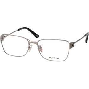Balenciaga - Bb 0375Oa - Optisch Montuur - Grijs - Matte Licht Ruthenium