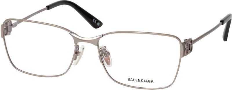 Balenciaga - Bb 0375Oa - Optisch Montuur - Grijs - Matte Licht Ruthenium