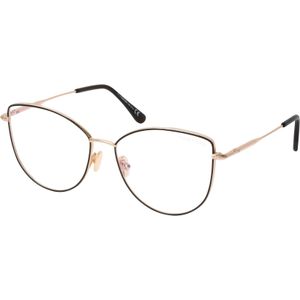 Tom Ford FT 5667-B 005, inclusief kwaliteitsglazen, Cat Eye Brillen, Dames