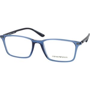 Emporio Armani - EA3237 - Bril - Blauw - Geïnjecteerd
