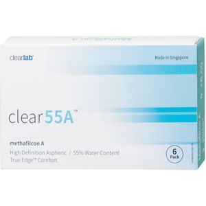 Clear 55 A (6 Contactlenzen)