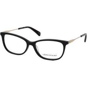 Longchamp LO 2675 001, inclusief kwaliteitsglazen, Rechthoekig Brillen, Dames