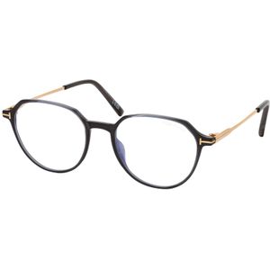 TOM FORD - FT5875-B - Optische Monturen - Grijs - Geïnjecteerd