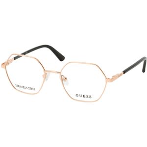 Guess GU 8275 005, inclusief kwaliteitsglazen, Rond Brillen, Dames