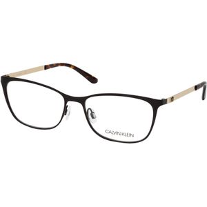 Calvin Klein CK 21118 001, inclusief kwaliteitsglazen, Rechthoekig Brillen, Dames