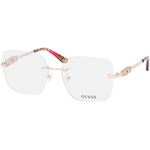 Guess GU 50319 033 Vierkant Brillen, Dames