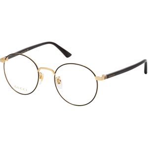 Gucci GG 0297OK 003, inclusief kwaliteitsglazen, Rond Brillen, Unisex