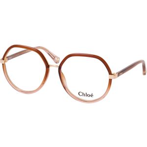 Chloé CH 0131O 002, inclusief kwaliteitsglazen, Rond Brillen, Dames