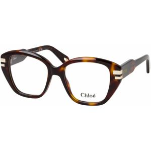 Chloé - CH0267O - Optische Monturen - Havana - Acetaat Kattenoog