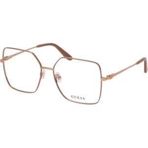 Guess GU 2824 059, inclusief kwaliteitsglazen, Vierkant Brillen, Dames