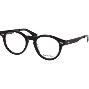 Calvin Klein CK 21518 001, inclusief kwaliteitsglazen, Rond Brillen, Unisex