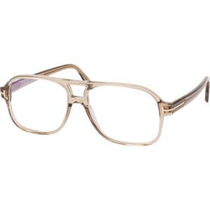 Tom Ford - FT 6058 051 - Aviator Brillen - Grijs - Heren