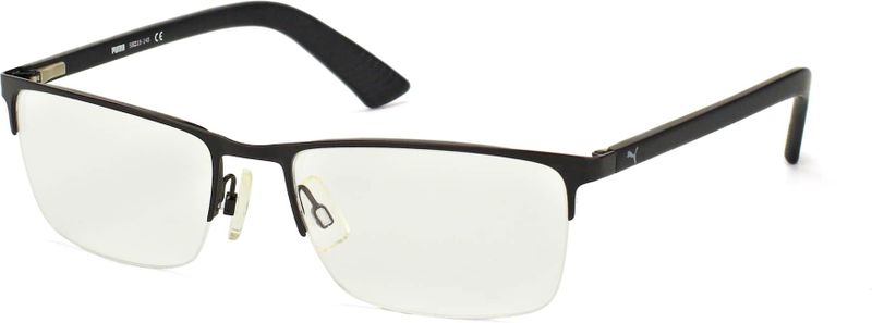 Puma PU 0028O 005, inclusief kwaliteitsglazen, Rechthoekig Brillen, Heren