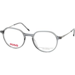 HUGO Menswear - Optisch Montuur - Grijs Acetaat - Metalen Pootjes