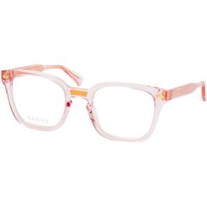 Gucci GG 0184O 013, inclusief kwaliteitsglazen, Vierkant Brillen, Dames