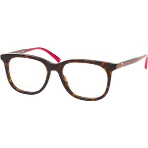 Gucci - Accessoires - Zwart - Rechthoekig Optisch Montuur - 53 MM