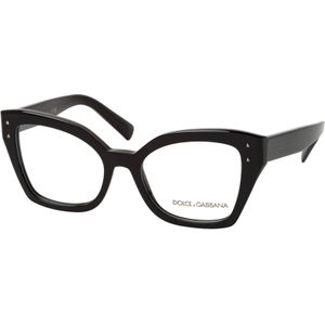 Dolce & Gabbana - Cat Eye Bril - Zwart - Acetaat