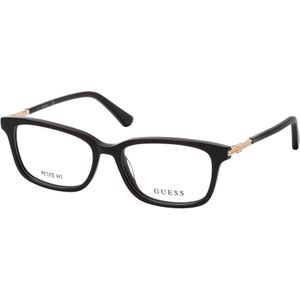 Guess GU 2907 001, inclusief kwaliteitsglazen, Rechthoekig Brillen, Dames