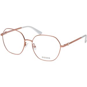 Guess - Roségoud - Vierkante Optische Monturen - Dames