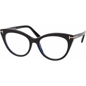 Tom Ford FT 6091-B 001 Cat Eye Brillen, Dames