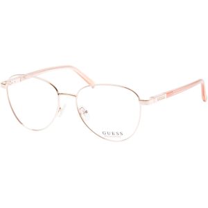 Guess GU 3037/V 028, inclusief kwaliteitsglazen, Rond Brillen, Dames