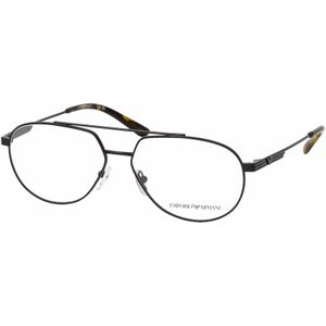 Emporio Armani - EA1165 - Optische Monturen - Zwart - Metaal - Piloot