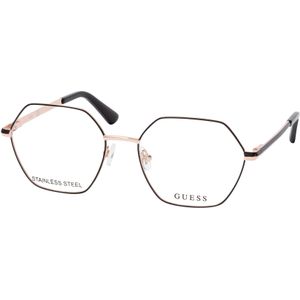 Guess GU 2869 005, inclusief kwaliteitsglazen, Vierkant Brillen, Dames