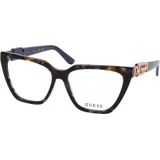 Guess - GU2985 - Optische Monturen - Grijs - Acetaat - Kattenoog