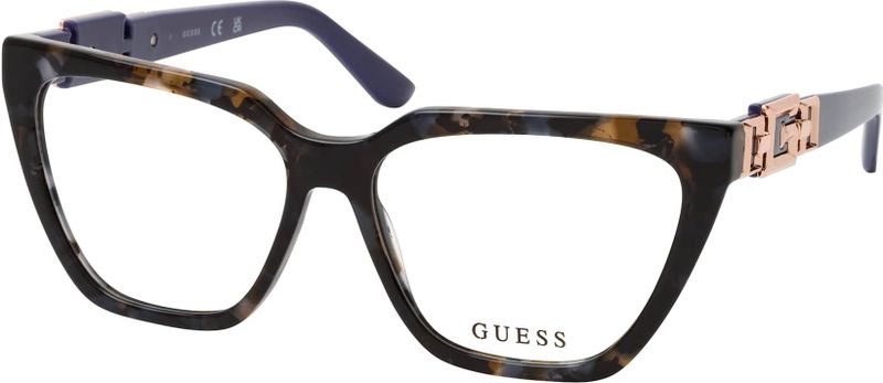 Guess - GU2985 - Optische Monturen - Grijs - Acetaat - Kattenoog