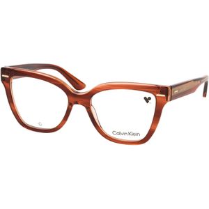Calvin Klein - CK23543 - Optische Monturen - Bruin - Acetaat - Vlinder