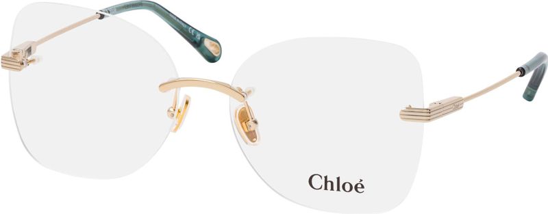 Chloé - CH0136O - Optische Monturen - Goud - Metaal