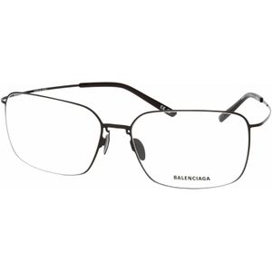 Balenciaga BB0351O 001 Vierkant Brillen, Unisex