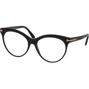 Tom Ford FT 5827-B 001, inclusief kwaliteitsglazen, Cat Eye Brillen, Dames