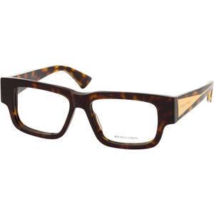 Bottega Veneta - Optical Glasses - Bruin - 51 MM - Acetaat