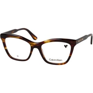 Calvin Klein - CK24517 - Optische Monturen - Bruin - Acetaat - Vlinder
