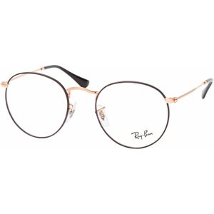 Ray-Ban RX 3447V 3173 L Rond Brillen, Unisex