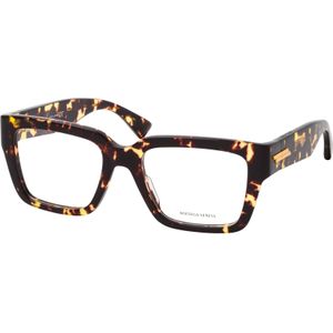 Bottega Veneta BV 1153O 006, inclusief kwaliteitsglazen, Rechthoekig Brillen, Dames