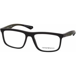 Emporio Armani EA 3246 5001 Vierkant Brillen, Heren
