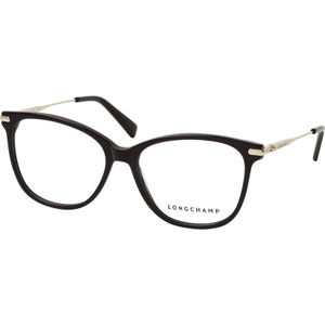 Longchamp LO 2691 001, inclusief kwaliteitsglazen, Cat Eye Brillen, Dames