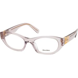 Miu Miu - Irreguliere Acetaat Optische Brillen - Paars - 51 MM