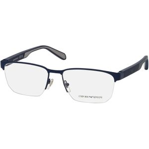 Emporio Armani - Zonnebril - Blauw - Acetaat - UV-bescherming