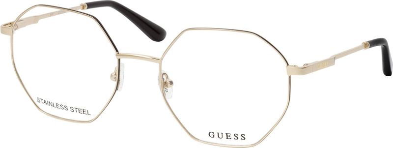 Guess GU 2849 032, inclusief kwaliteitsglazen, Rond Brillen, Dames