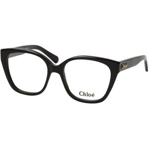 Chloé - CH0241O - Optische Monturen - Zwart - Acetaat - Kattenoog