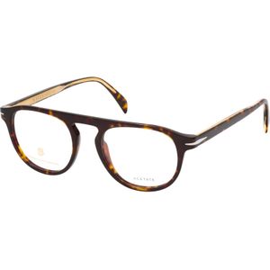 David Beckham DB 7024 086, inclusief kwaliteitsglazen, Aviator Brillen, Heren
