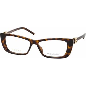Gucci - Optical Frame Gg 1682O 003 - Bril - Bruin - Smal Vierkant Cat-eye Model