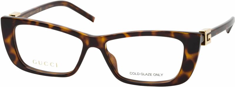 Gucci - Optical Frame Gg 1682O 003 - Bril - Bruin - Smal Vierkant Cat-eye Model