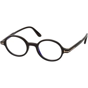 Tom Ford FT 5975-B 001 Rond Brillen, Unisex