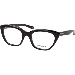 Balenciaga BB 0219O 001 Cat Eye Brillen, Dames