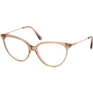Tom Ford FT 5688-B 045, inclusief kwaliteitsglazen, Rond Brillen, Dames